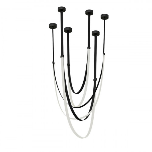 07689A-120+150+180,19 Подвес Лирд черный Kink Light