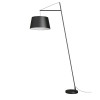 07191-F,19 Торшер Бариа черный Kink Light