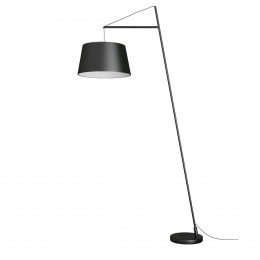 07191-F,19 Торшер Бариа черный Kink Light