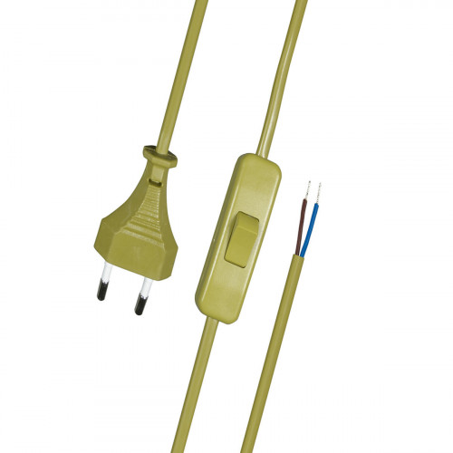 A2300,20 Шнур с перекл бронза 2м)(10шт в упаковке) Kink Light
