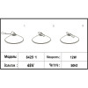 6425-1,19 Трековый светильник Сатори черный Led15W Kink Light