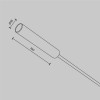 Комплектующие для систем освещения с токоведущими элементами Technical CA003EC-BS