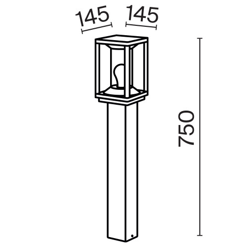 Ландшафтный светильник Outdoor O452FL-01GF2