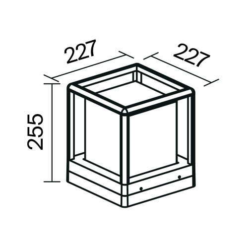 Ландшафтный светильник Outdoor O455FL-01GF