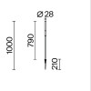 Ландшафтный светильник Outdoor O510FL-L3B3K1