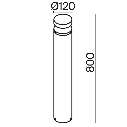 Ландшафтный светильник Outdoor O591FL-L12GF3K1