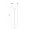 Ландшафтный светильник Outdoor O021FL-L10B3K