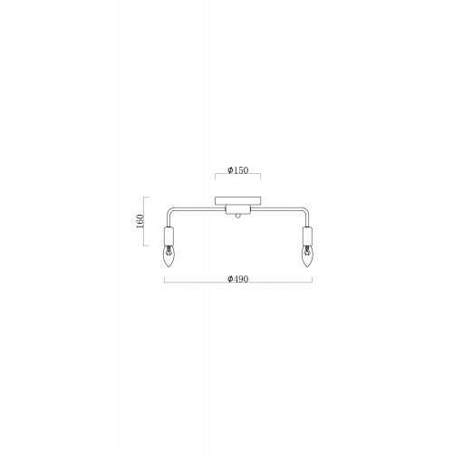 Люстра Freya FR4010CL-05GB