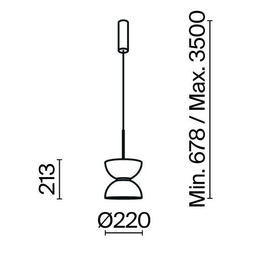 Подвесной светильник Maytoni MOD178PL-L11W3K