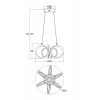 Подвесной светильник Freya FR6047PL-L120W