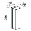 Уличный настенный светильник Outdoor O450WL-01GF