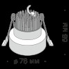Встраиваемый светильник Technical DL036-2-L5W