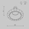 Встраиваемый светильник Technical DL126-GU10-TRS-MG