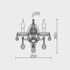 Настенный светильник MODELUX premium ML.7003.2P