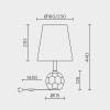 Настольный светильник MODELUX ML.6102.01TL