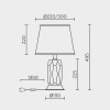 Настольный светильник MODELUX ML.6114.01TL WH