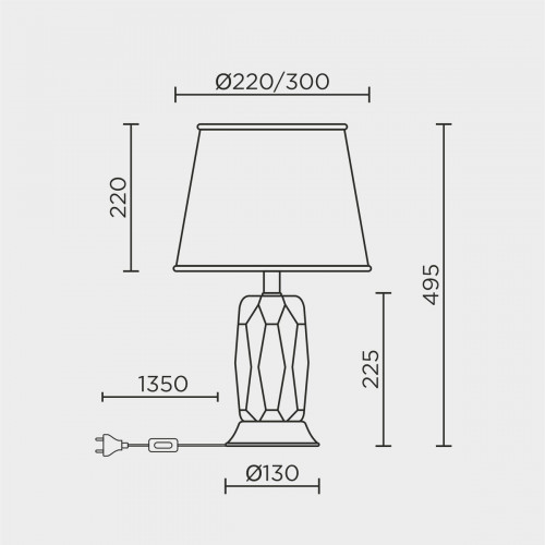 Настольный светильник MODELUX ML.6114.01TL WH