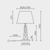 Настольный светильник MODELUX ML.5500.01TL BS-BK