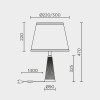 Настольный светильник MODELUX ML.5509.01TL CR