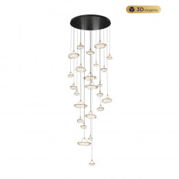 Подвесная люстра MODESTYLE MS.2326.25 BK