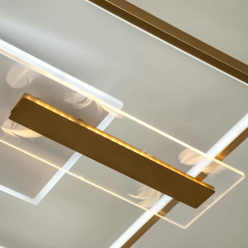 Потолочный светильник LED4U L1045-500 GD