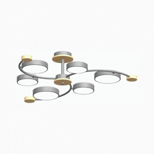 Потолочный cветильник LED4U L3207-840 GR