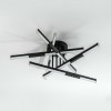 Потолочный светильник LED4U L5115-5 BK