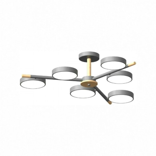 Потолочный cветильник LED4U L3208-800 GR