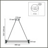 Люстра подвесная LUMION OVELA 8342/40L