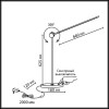 Настольный светильник ODEON LIGHT FODEN 7101/12TLA