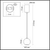 Подвесной светильник ODEON LIGHT DEX 7068/5L