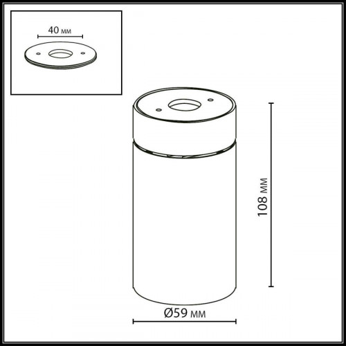 Потолочный светильник ODEON LIGHT TURNO 7131/7CL