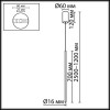 Подвесной светильник ODEON LIGHT MILLY 7104/4L