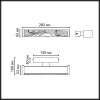 Настенный светильник с выкл. ODEON LIGHT RIVIERA 5450/10WL