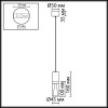 Подвесной светильник ODEON LIGHT DEFANCE 7144/4L