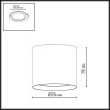 Потолочный светильник ODEON LIGHT OBEN 7128/8CL