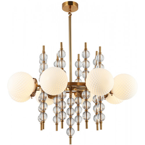 Люстра на штанге Stilfort 2120/03/08P серия Queenly / Квинли