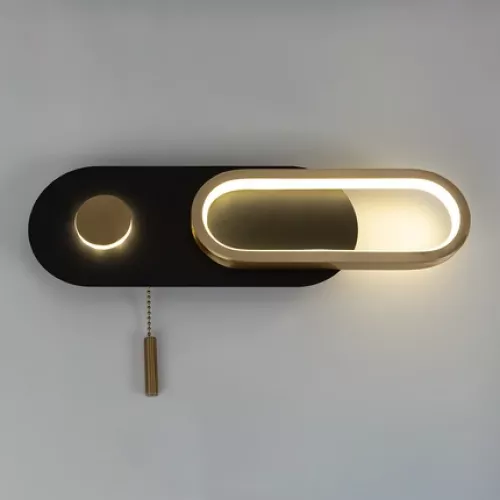 Настенный светильник Arte Lamp LUCAS A2602AP-10BK