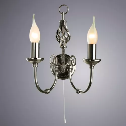 Бра Arte Lamp ZANZIBAR A8392AP-2SS