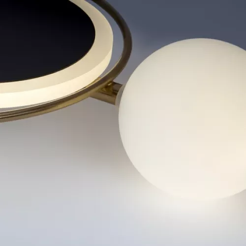 Настенный светильник Arte Lamp POLARIS A2604AP-7BK