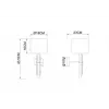 Бра Arte Lamp TAYGETA A4097AP-1CC