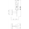 Бра Divinare SHAM 4505/17 AP-1