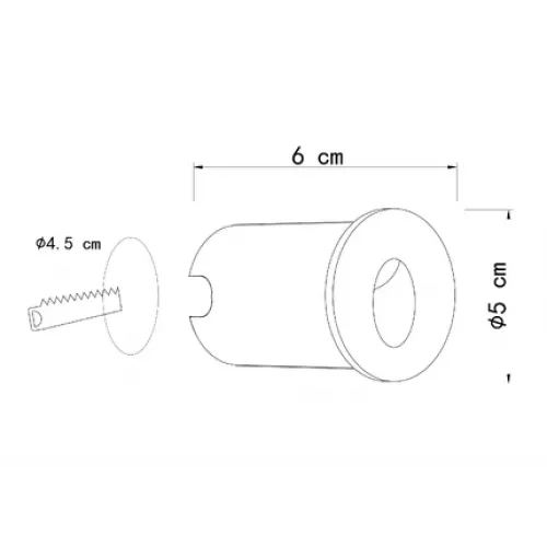 Подсветка для лестниц Arte Lamp PIAZZA A3802IN-1BK
