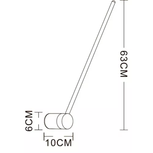 Декоративная подсветка Arte Lamp POLIS A2027AP-1BK
