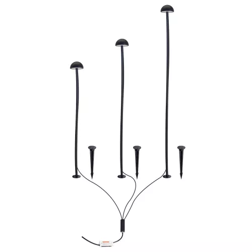 Грунтовый светильник Arte Lamp MOTUS A1081PA-3BK
