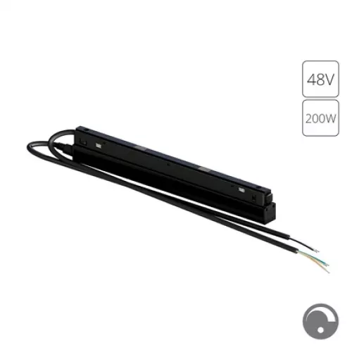 Блок питания встраиваемый в трек 48V 200W для магнитной трековой системы ARTE LAMP LINEA A482806N