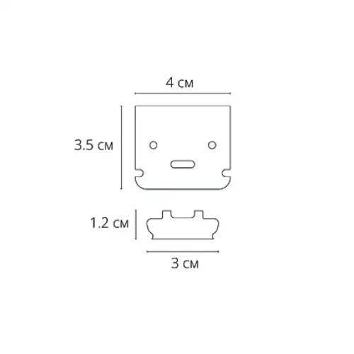 Заглушка для профиля Arte Lamp LIGHT LINE A691005E