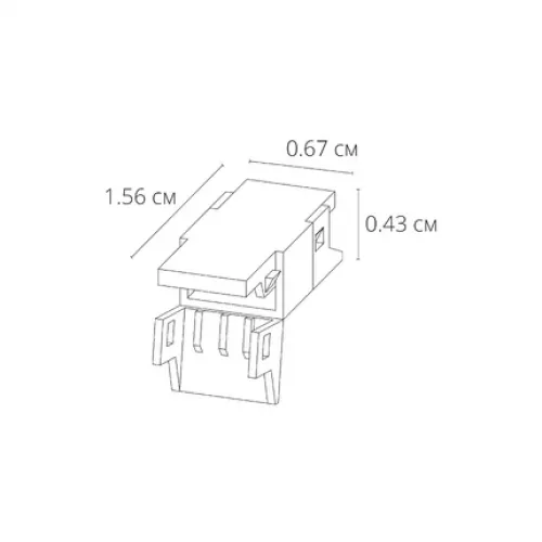 Коннектор токопроводящий Arte Lamp STRIP-ACCESSORIES A32-05-1CCT