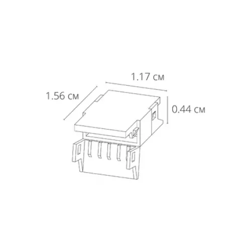 Коннектор токопроводящий Arte Lamp STRIP-ACCESSORIES A32-10-1CCT