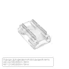 Коннектор для светодиодной ленты 9в1, 8мм Arte Lamp STRIP-ACCESSORIES A40-10-1CCT